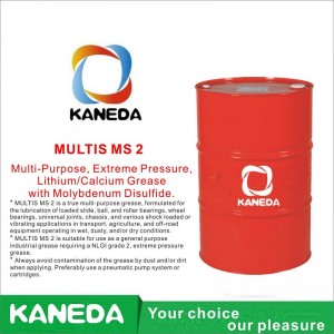 KANEDA MULTIS MS 2 Wielozadaniowy, wysokociśnieniowy smar litowo-wapniowy z dwusiarczkiem molibdenu.